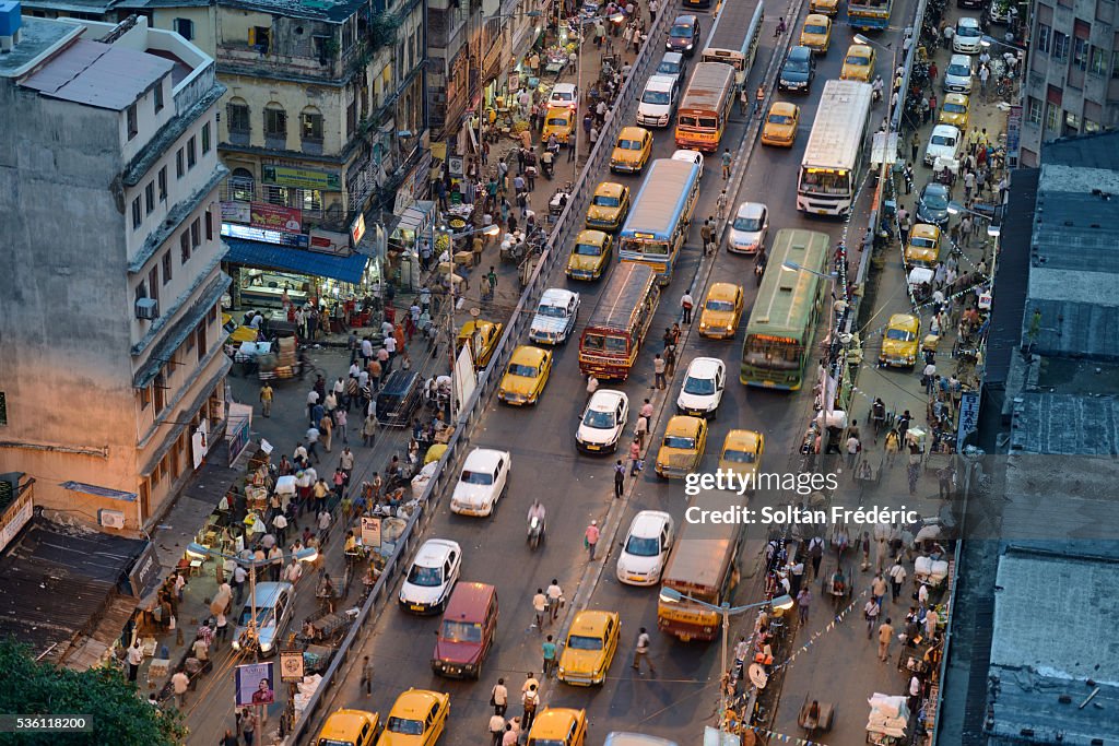 The capital city of Kolkata