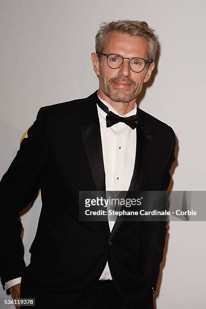 Lambert Wilson attends the Opening Ceremony dinner during the 68th annual Cannes Film Festival on May 13, 2015 in Cannes, France.