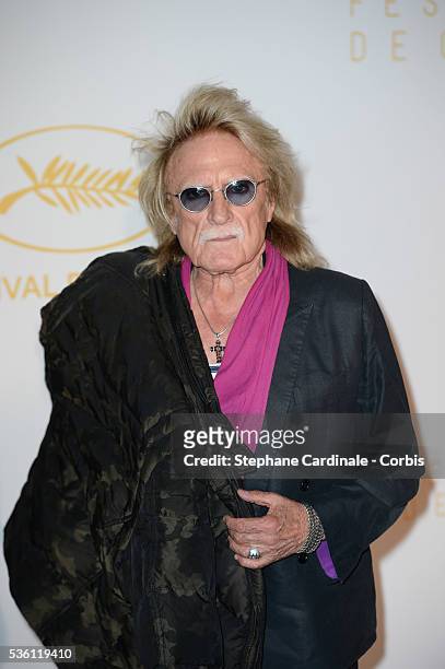 Singer Christophe attends the Opening Ceremony dinner during the 68th annual Cannes Film Festival on May 13, 2015 in Cannes, France.