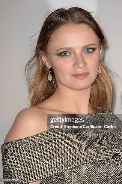 Sara Forestier attends the Opening Ceremony dinner during the 68th annual Cannes Film Festival on May 13, 2015 in Cannes, France.