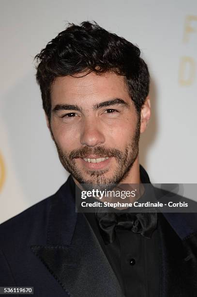 Tahar Rahim attends the Opening Ceremony dinner during the 68th annual Cannes Film Festival on May 13, 2015 in Cannes, France.