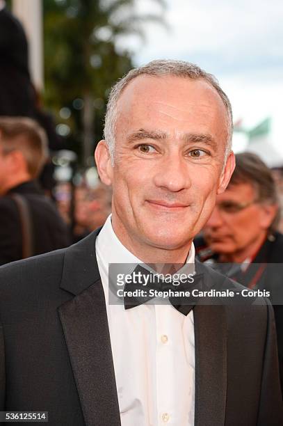 Gilles Bouleau attends the "Irrational Man" Premiere during the 68th Cannes Film Festival