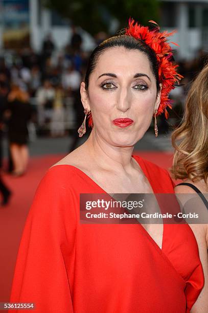 Rossy De Palma attends the "Irrational Man" Premiere during the 68th Cannes Film Festival