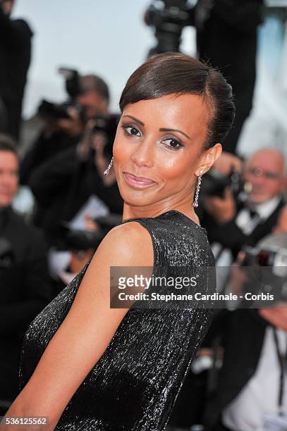 Sonia Roland attends the "Irrational Man" Premiere during the 68th Cannes Film Festival