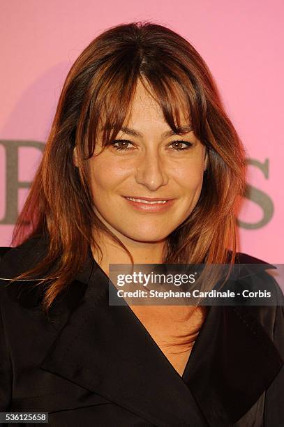 Shirley Bousquet attends the presentation of "Passionata" Fall-Winter Collection 2010 in Paris.