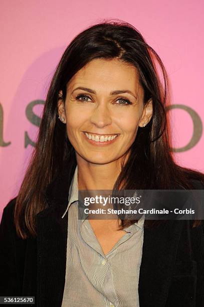 Adeline Blondieau attends the presentation of "Passionata" Fall-Winter Collection 2010 in Paris.