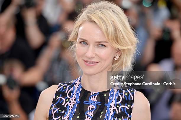 Naomi Watts attends the "The Sea of Trees" Photocall during the 68th Cannes Film Festival