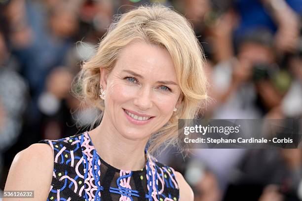 Naomi Watts attends the "The Sea of Trees" Photocall during the 68th Cannes Film Festival