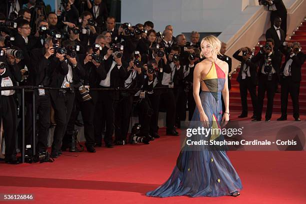 Sienna Miller attends the "The Sea Of Trees" Premiere during the 68th Cannes Film Festival