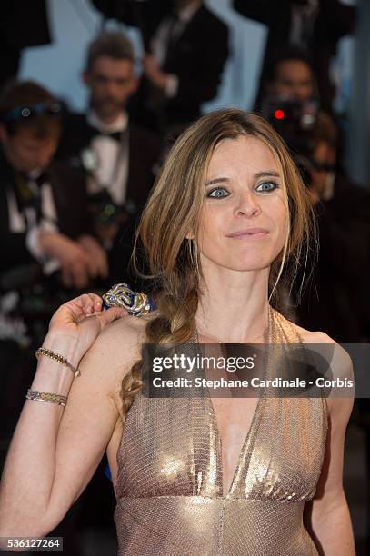 Samantha Renier attends the "The Sea Of Trees" Premiere during the 68th Cannes Film Festival