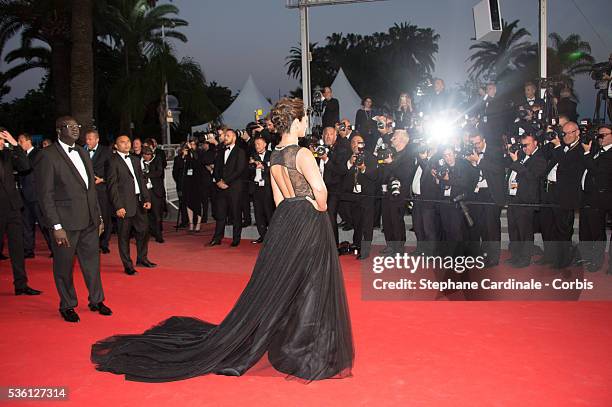 Camilla Alves attends the "The Sea Of Trees" Premiere during the 68th Cannes Film Festival