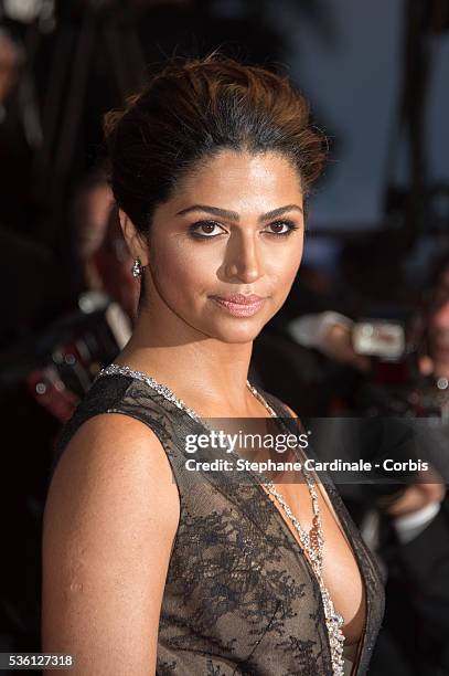 Camilla Alves attends the "The Sea Of Trees" Premiere during the 68th Cannes Film Festival