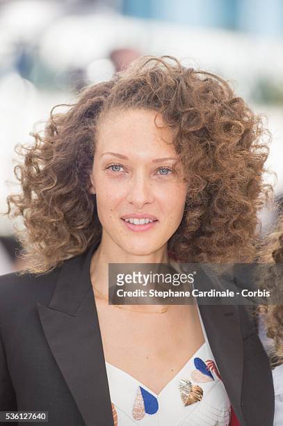 Chrytele Saint Louis Augustin attends the "Mon Roi" Photocall during the 68th Cannes Film Festival