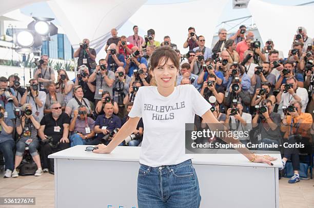 Maiwenn attends the "Mon Roi" Photocall during the 68th Cannes Film Festival