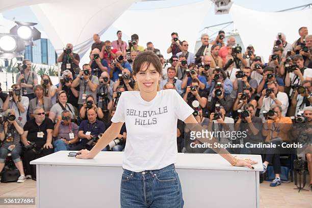 Maiwenn attends the "Mon Roi" Photocall during the 68th Cannes Film Festival