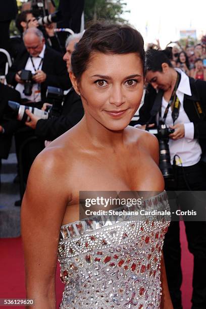 Emma de Caunes attends the premiere of 'The tree' during the 63rd Cannes International Film Festival.