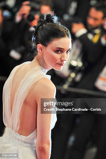 Rooney Mara attends at the "Carol" Premiere during the 68th Cannes Film Festival