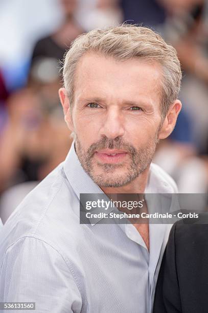 Lambert Wilson attends the "Enrages" Photocall during the 68th annual Cannes Film Festival