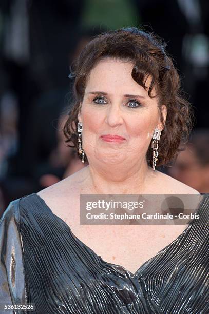 Phyllis Smith attends the "Inside Out" Premiere during the 68th annual Cannes Film Festival