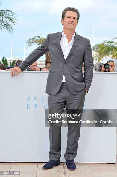 Josh Brolin attends the "Sicario" Photocall during the 68th Cannes Film Festival