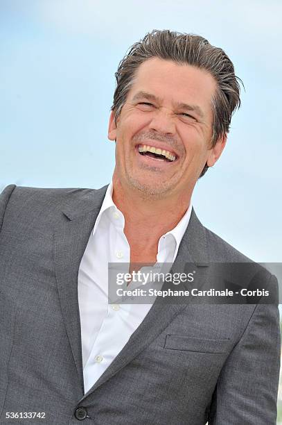 Josh Brolin attends the "Sicario" Photocall during the 68th Cannes Film Festival