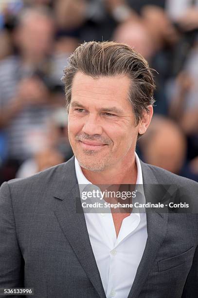 Josh Brolin attends the "Sicario" Photocall during the 68th Cannes Film Festival