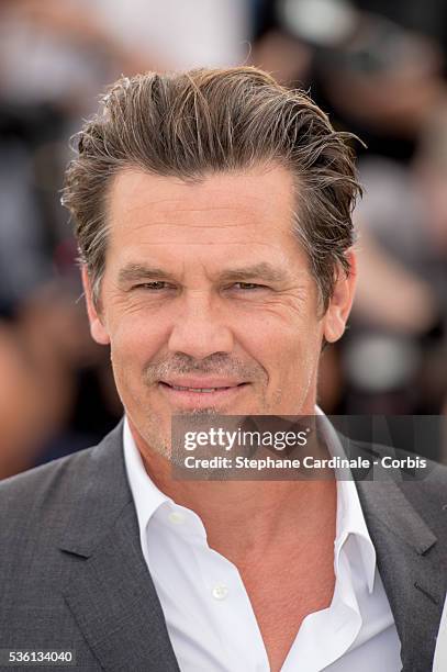 Josh Brolin attends the "Sicario" Photocall during the 68th Cannes Film Festival