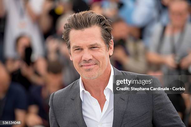 Josh Brolin attends the "Sicario" Photocall during the 68th Cannes Film Festival