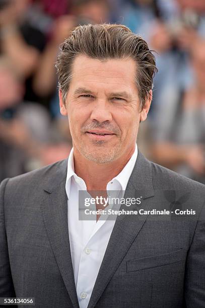 Josh Brolin attends the "Sicario" Photocall during the 68th Cannes Film Festival