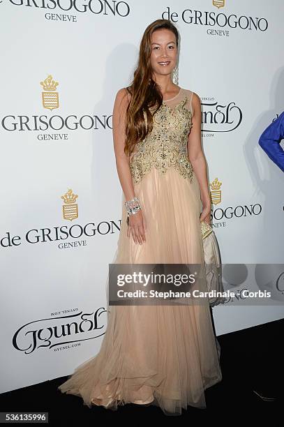 Lisa Von Goinga attends at the De Grisogono "Divine In Cannes" Dinner Party at Hotel du Cap-Eden-Roc during the 68th Cannes Film Festival