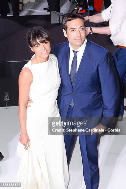 Michelle Rodriguez and Mohammed Al Turki attend at the De Grisogono "Divine In Cannes" Dinner Party at Hotel du Cap-Eden-Roc during the 68th Cannes...