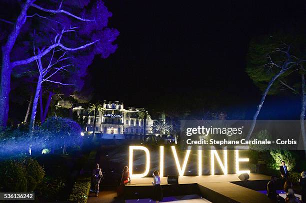 Atmosphere at the De Grisogono "Divine In Cannes" Dinner Party at Hotel du Cap-Eden-Roc during the 68th Cannes Film Festival