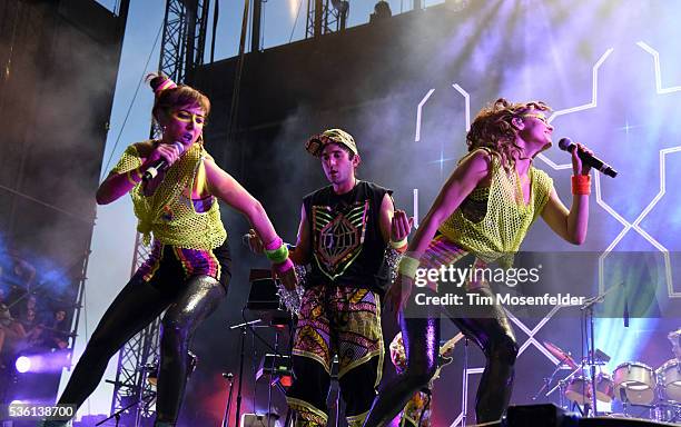 Sufjan Stevens performs during the Sasquatch! Music Festival at the Gorge Amphitheatre on May 30, 2016 in George, Washington.