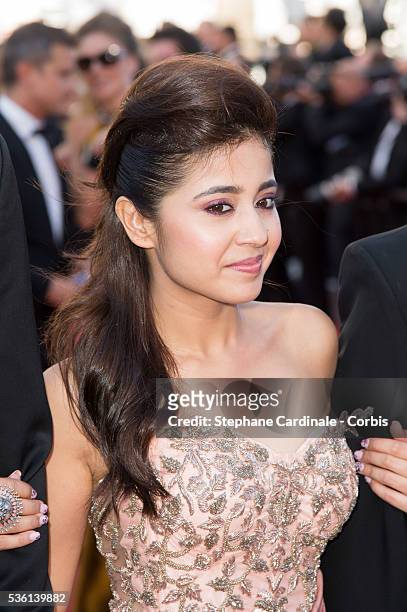 Shweta Tripathi attends at the 'Youth' Premiere during the 68th Cannes Film Festival