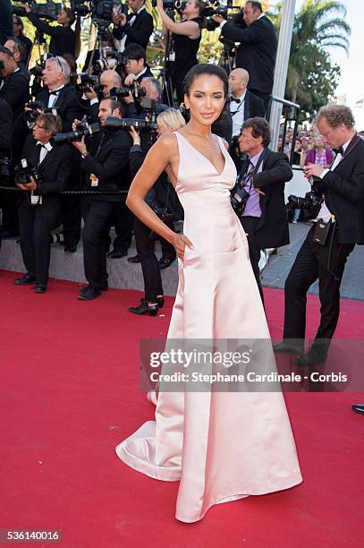 Dayana Pires attends at the 'Youth' Premiere during the 68th Cannes Film Festival