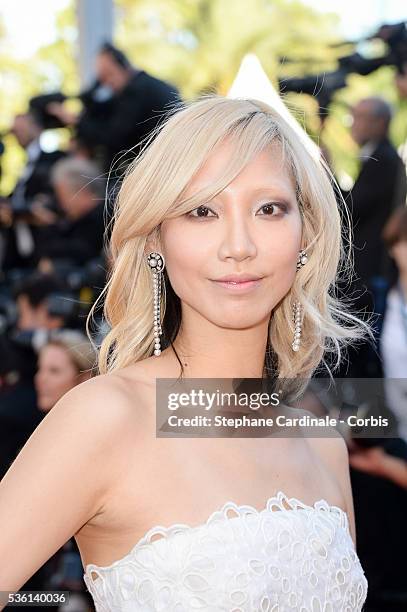 Soo-Joo Park attends at the 'Youth' Premiere during the 68th Cannes Film Festival