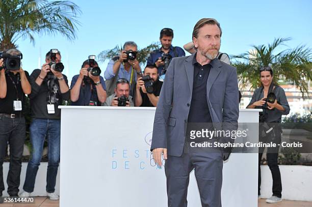 Tim Roth attends the 'Chronic' Photocall during the 68th annual Cannes Film Festival on May 22, 2015