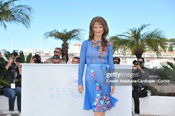 Nailea Norvind attends the 'Chronic' Photocall during the 68th annual Cannes Film Festival on May 22, 2015