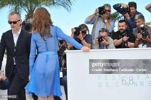 Nailea Norvind attends the 'Chronic' Photocall during the 68th annual Cannes Film Festival on May 22, 2015