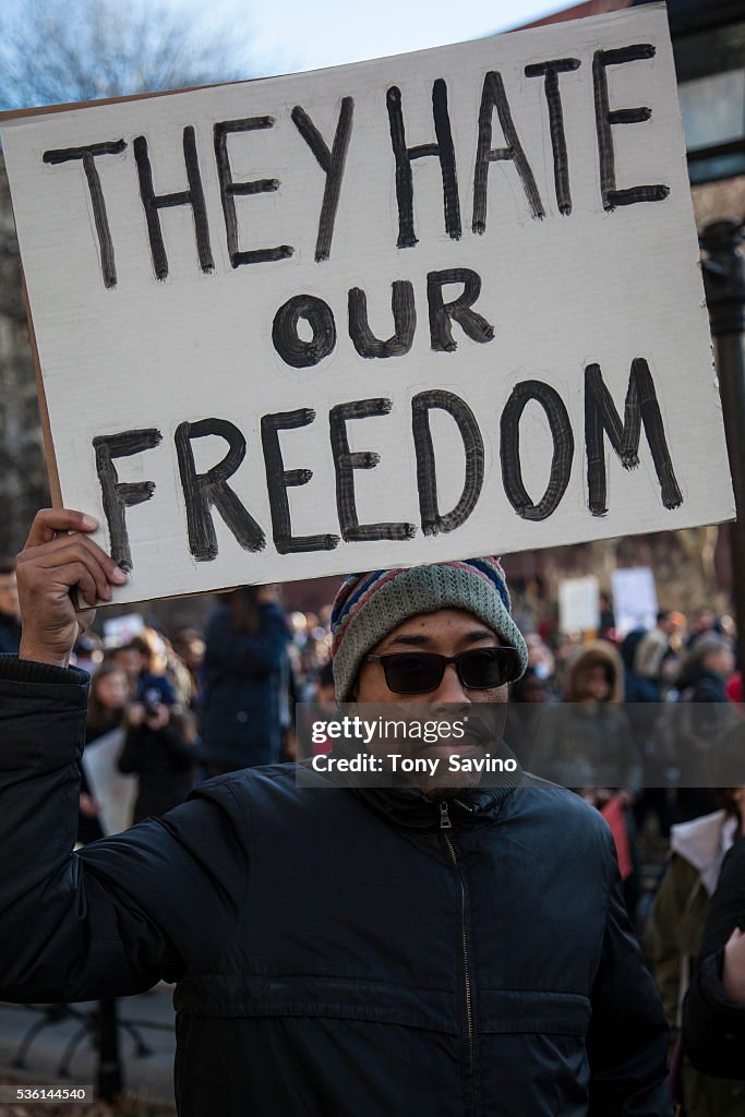 New York - Day of Outraged Demonstration