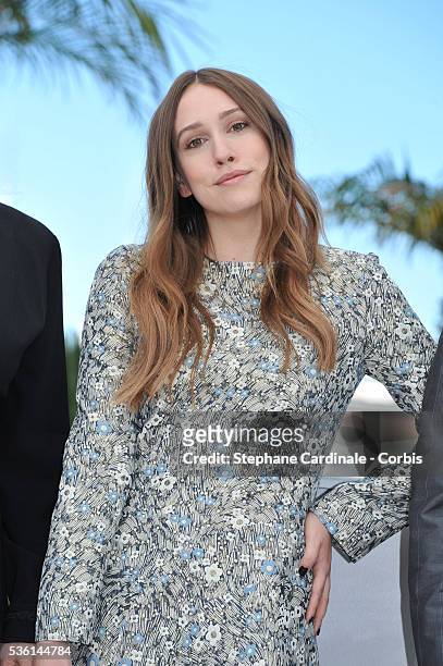 Sarah Sutherland attend the 'Chronic' Photocall during the 68th annual Cannes Film Festival on May 22, 2015