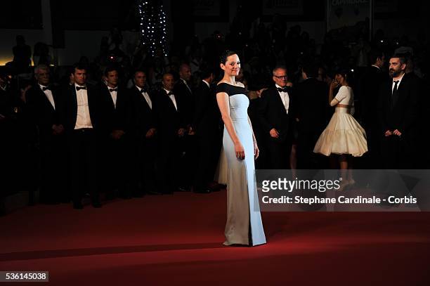 Marion Cotillard attends the Premiere of 'Chronic' during the 68th annual Cannes Film Festival on May 22, 2015 Marion Cotillard attends the Premiere...