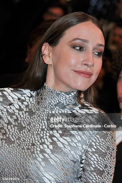 Sarah Sutherland attends the 'Chronic' Premiere during the 68th annual Cannes Film Festival on May 22, 2015