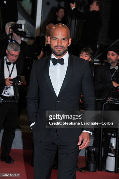 Amaury Nolasco attends the 'Chronic' Premiere during the 68th annual Cannes Film Festival on May 22, 2015