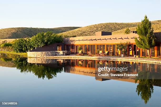 cibolo creek ranch hotel, marfa - marfa stock pictures, royalty-free photos & images