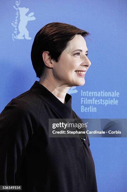 Jury member Isabella Rossellini attends the International Jury Photocall, during the 61st Berlin Film Festival.