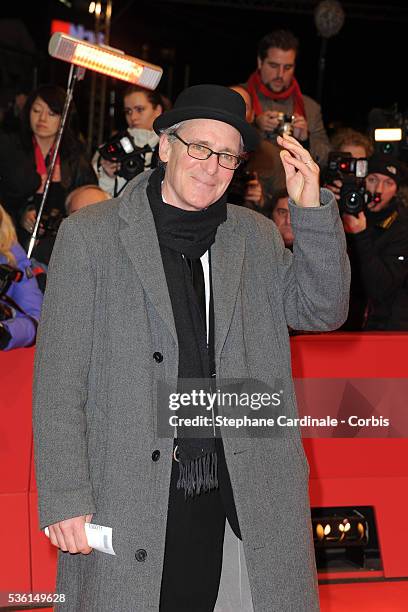 August Zirner attends the 'True Grit' Premiere, during the 61st Berlin Film Festival at Berlinale Palace.