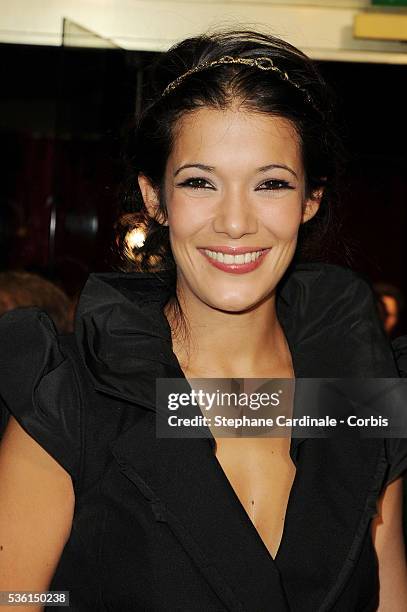 Melanie Doutey attends the 36th Cesar Film Awards at Theatre du Chatelet, in Paris.