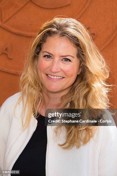 Astrid Bard attends the 2015 Roland Garros French Tennis Open - Day Four, on May 26, 2015 in Paris, France.