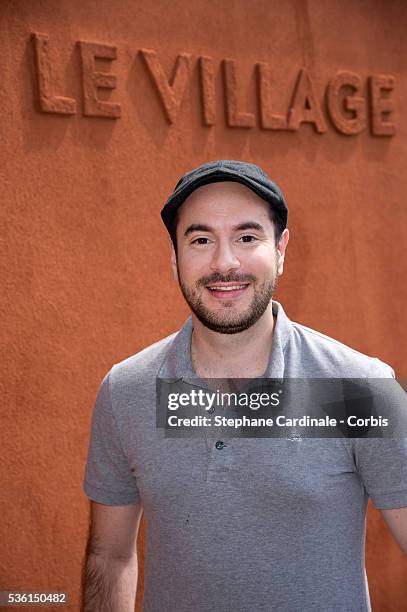 Kyan Khojandi attends the 2015 Roland Garros French Tennis Open - Day Four, on May 26, 2015 in Paris, France.